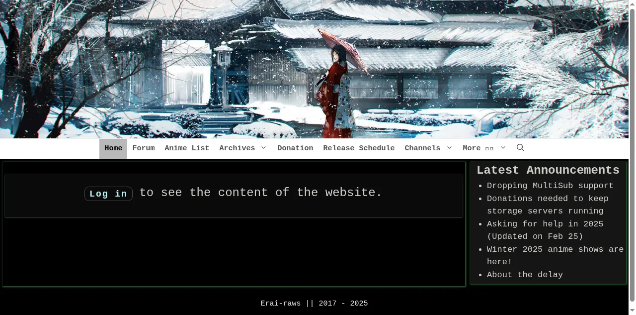 Preview of erai-raws.info
