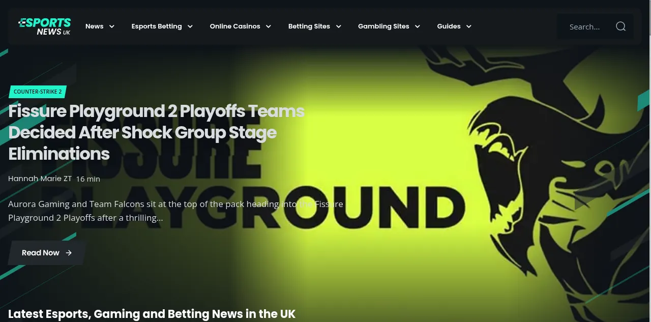 Preview of esports-news.co.uk