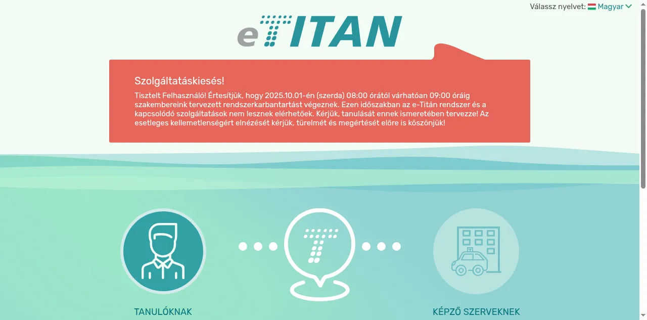 Preview of etitan.hu