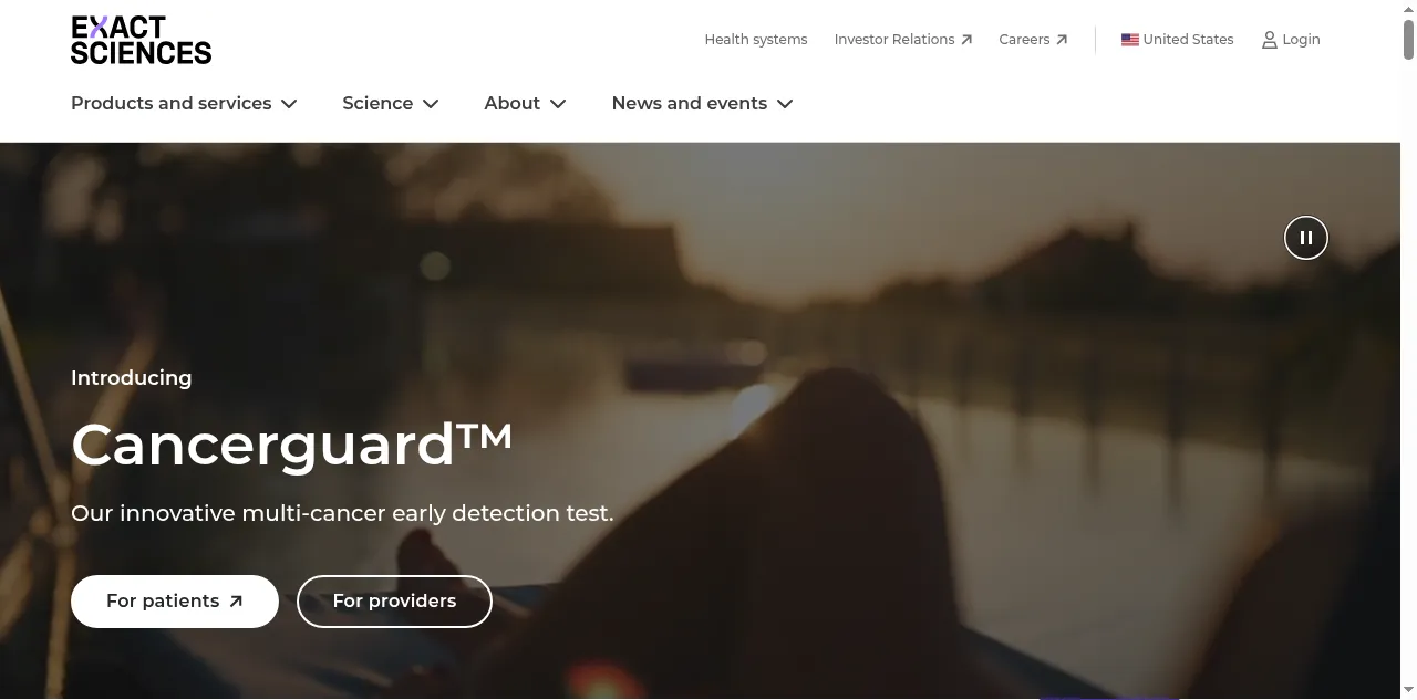 Preview of exactsciences.com