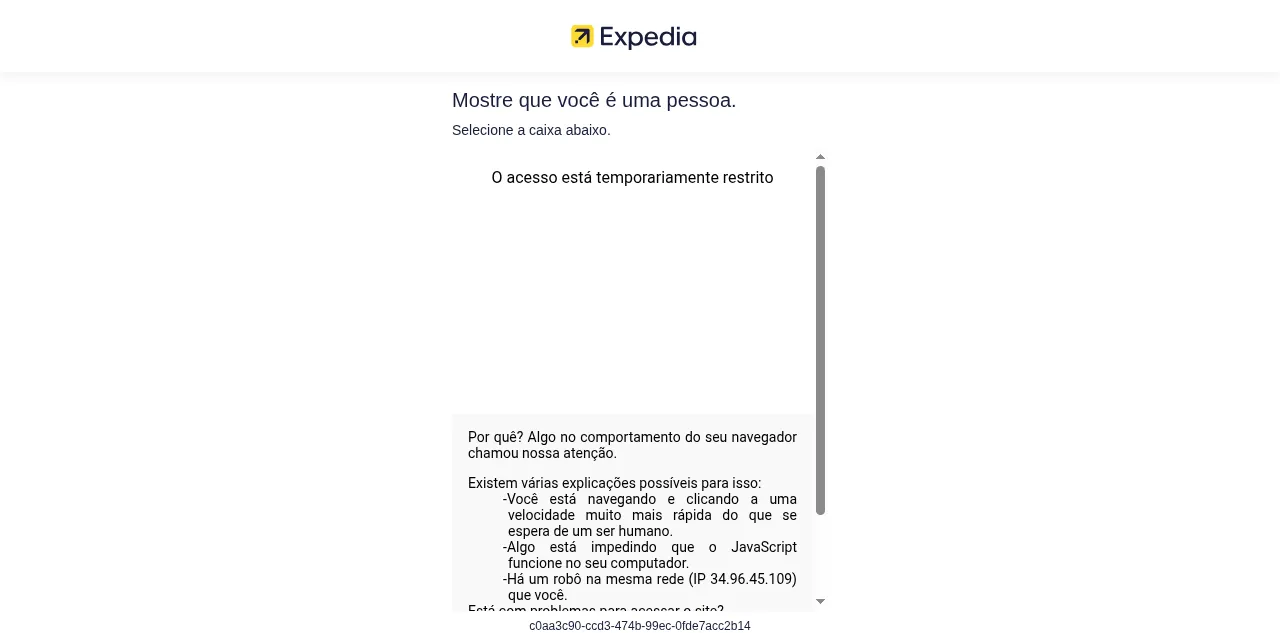 Preview of expedia.com.br