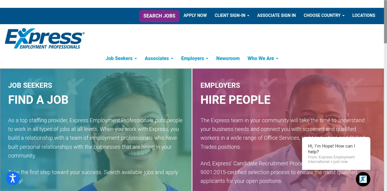 Preview of expresspros.com