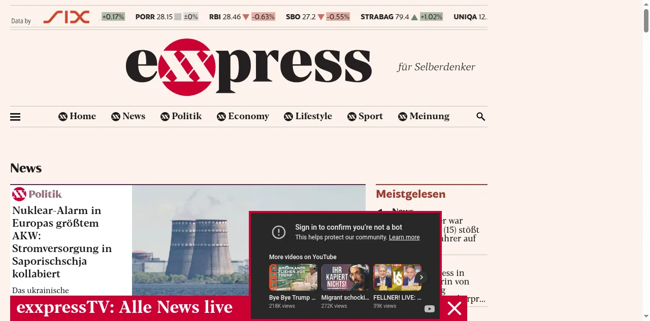 Preview of exxpress.at