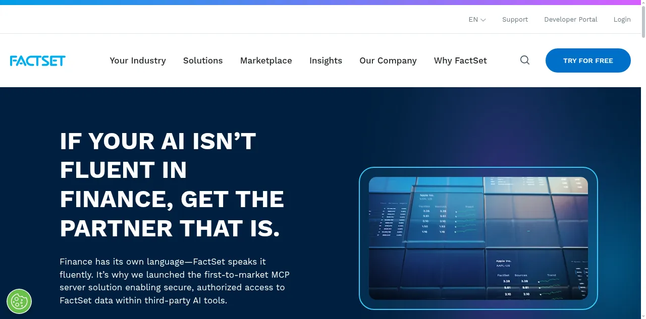 Preview of factset.com