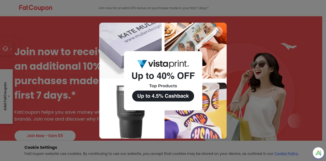 Preview of fatcoupon.com