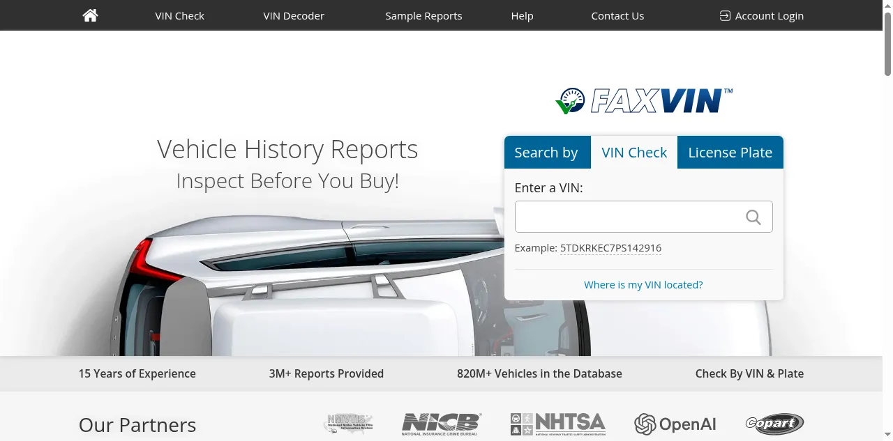 Preview of faxvin.com