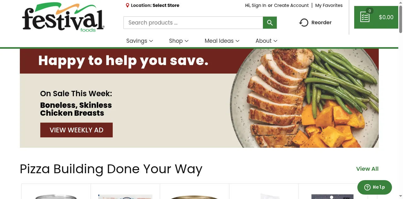 Preview of festfoods.com