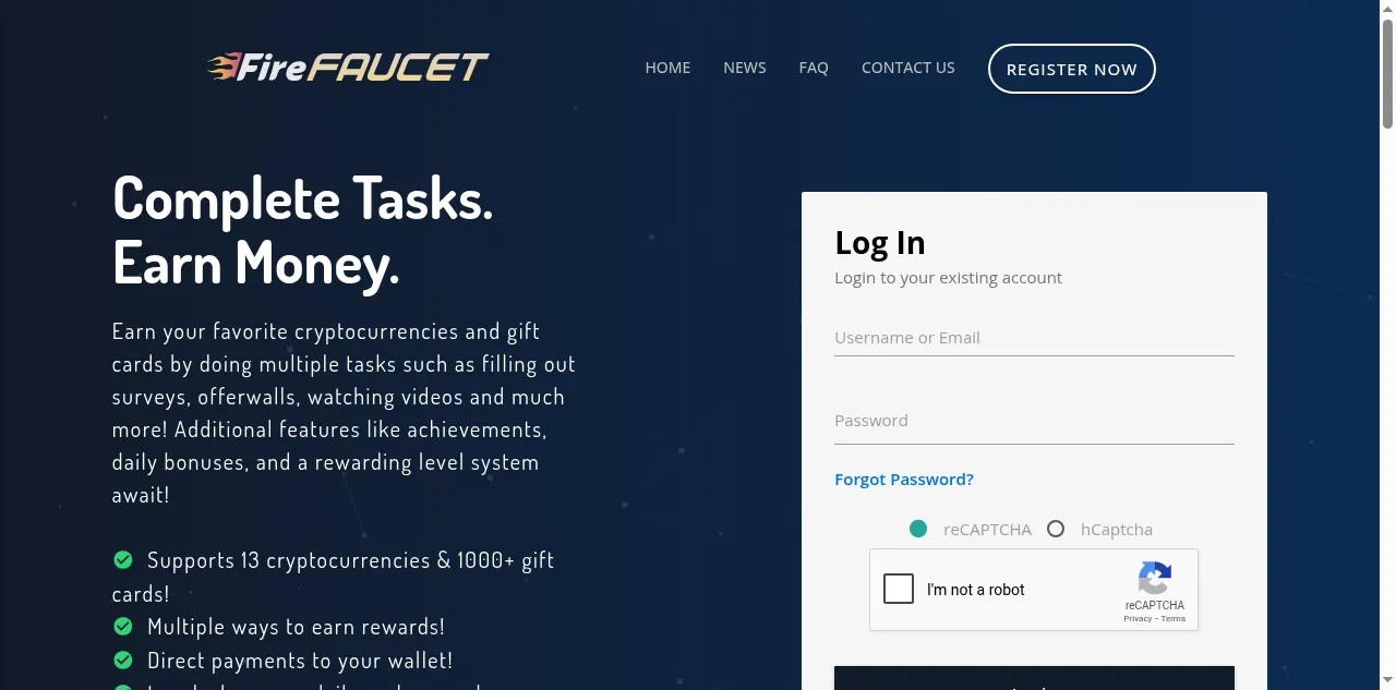 Preview of firefaucet.win