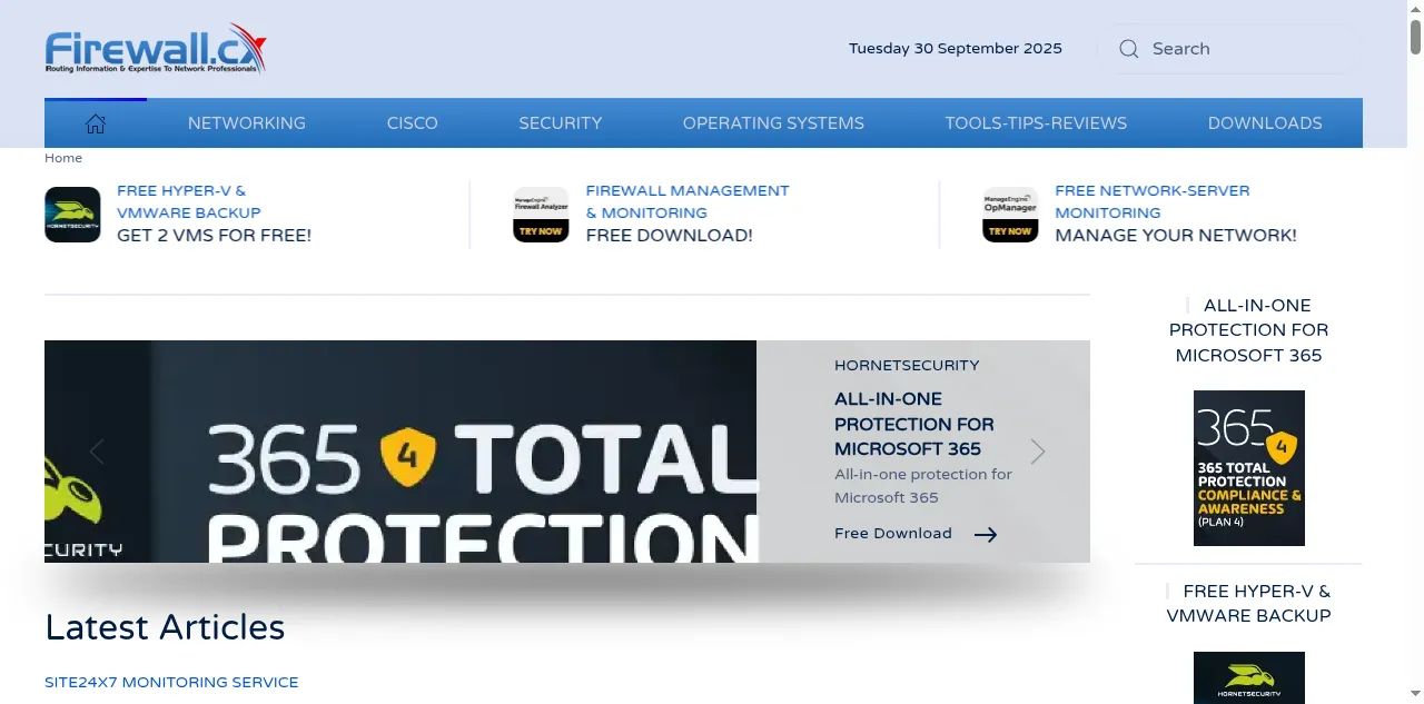 Preview of firewall.cx