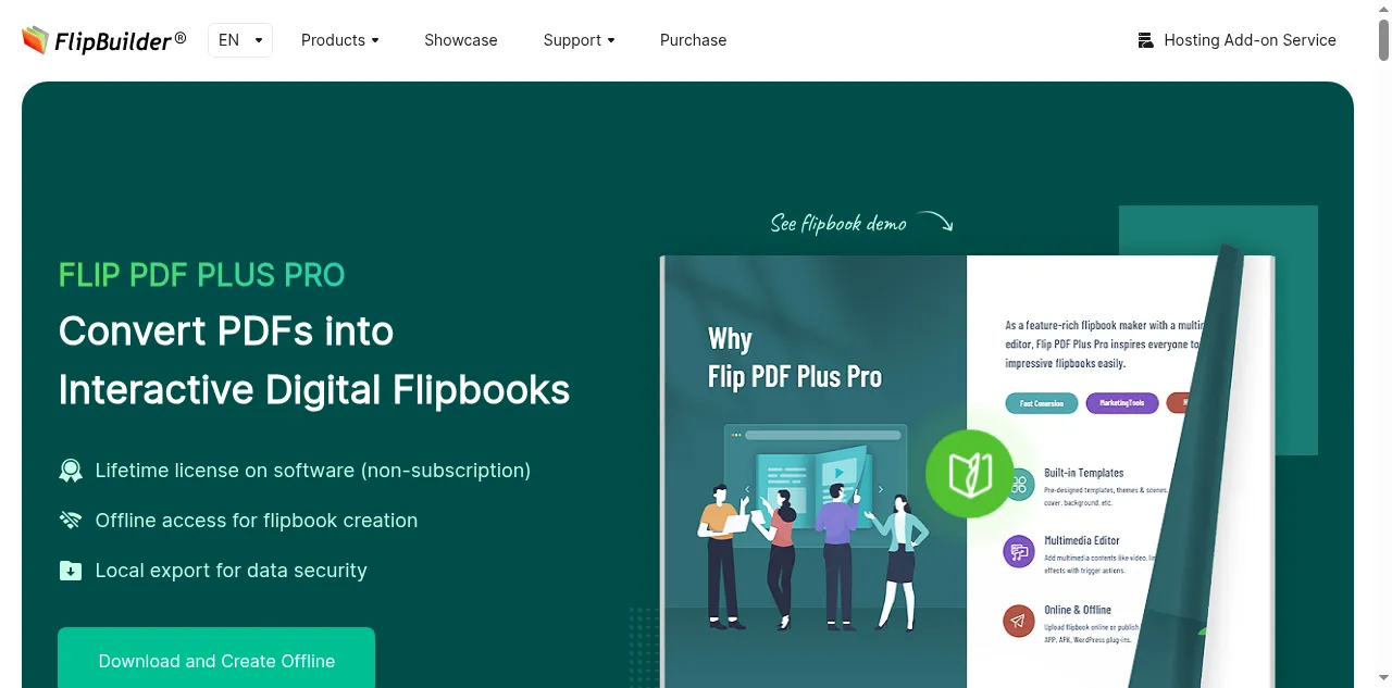 Preview of flipbuilder.com