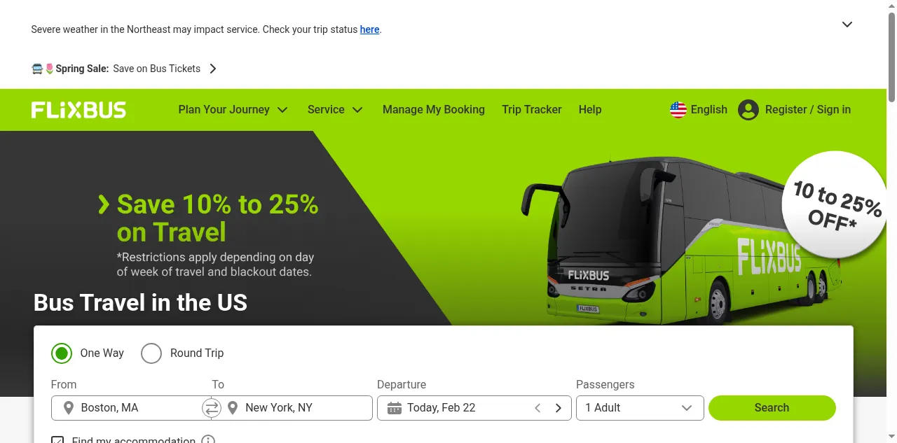Preview of flixbus.com.tr