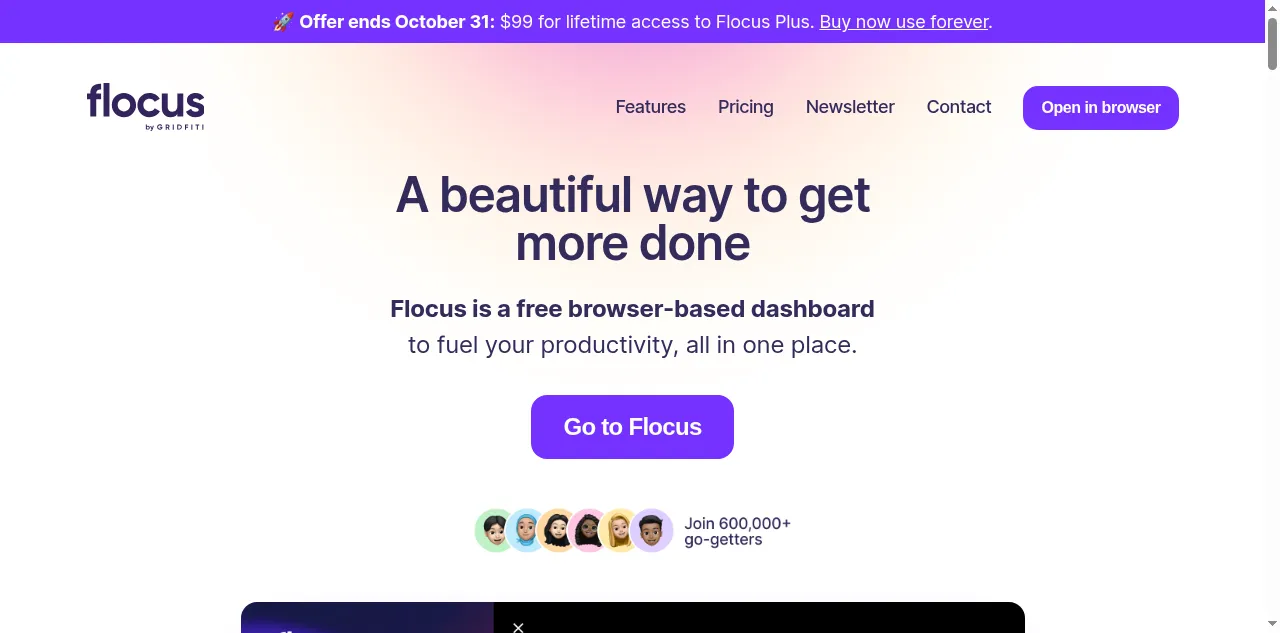 Preview of flocus.com
