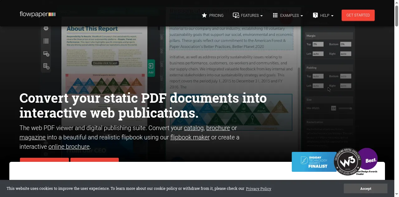 Preview of flowpaper.com
