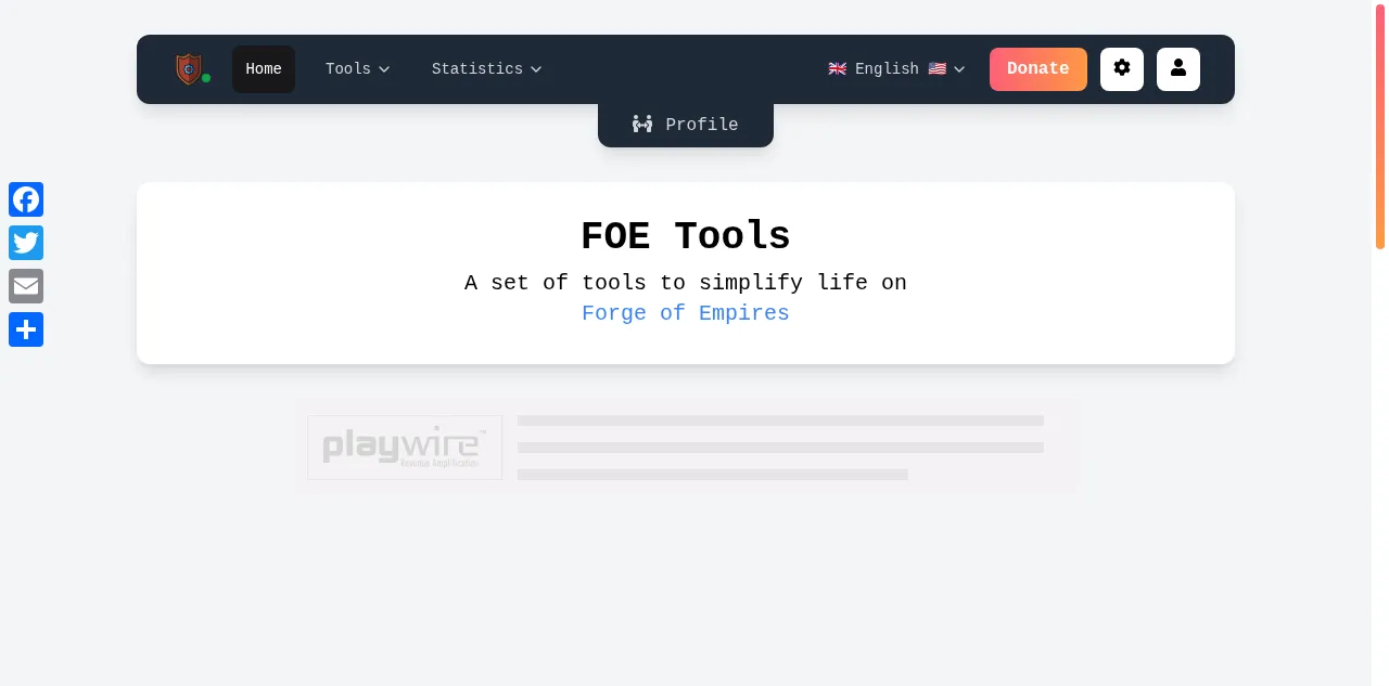 Preview of foe.tools