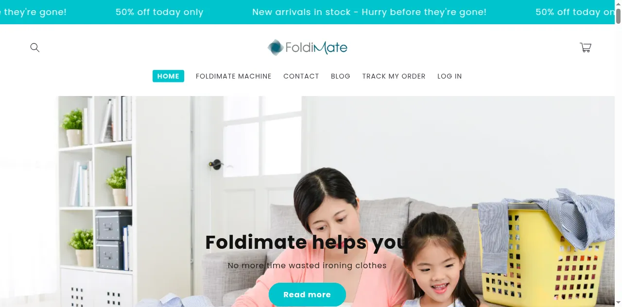 Preview of foldimate.website