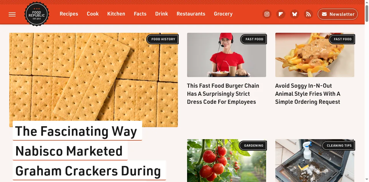 Preview of foodrepublic.com