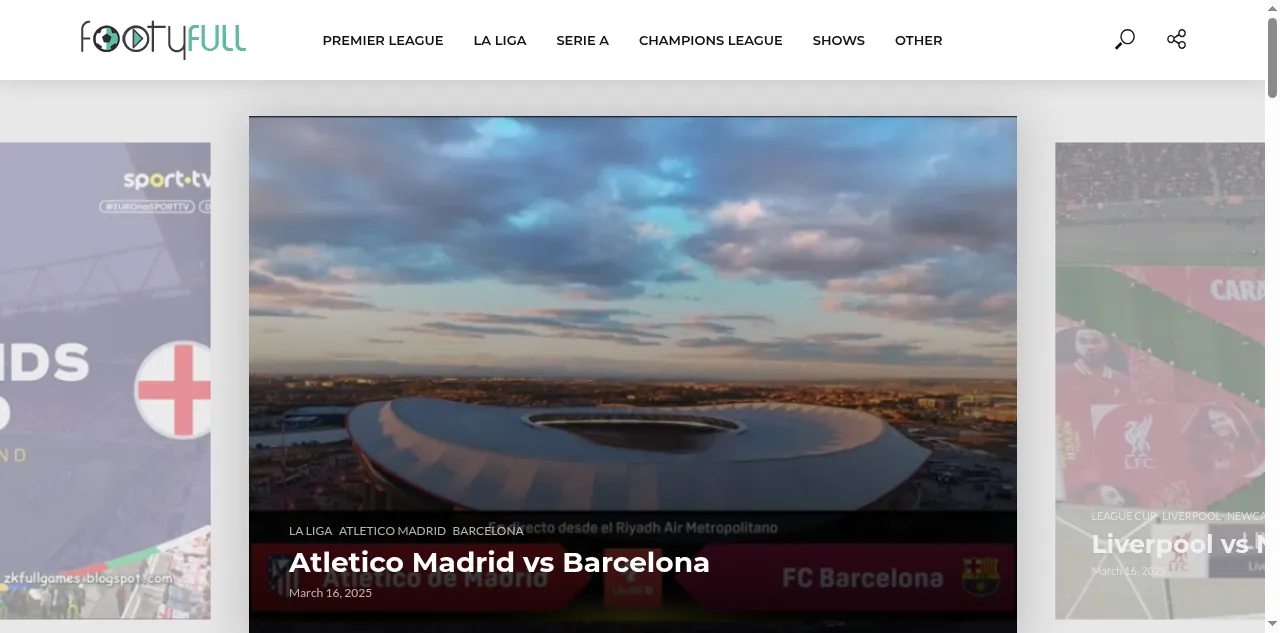 Preview of footyfull.com