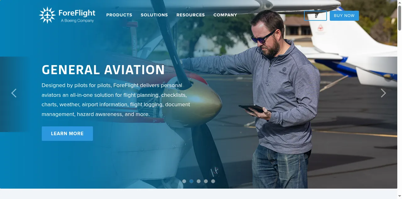 Preview of foreflight.com