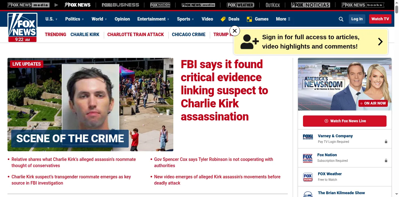 Preview of foxnews.com