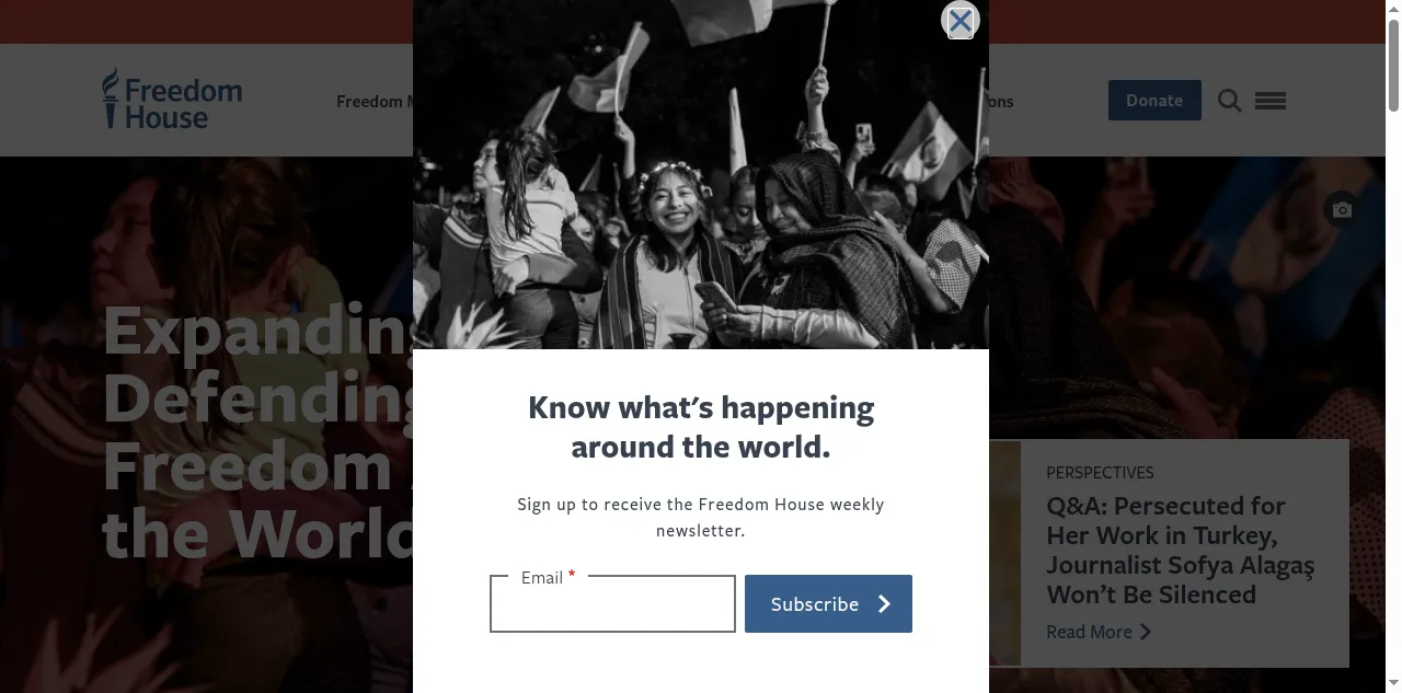 Preview of freedomhouse.org