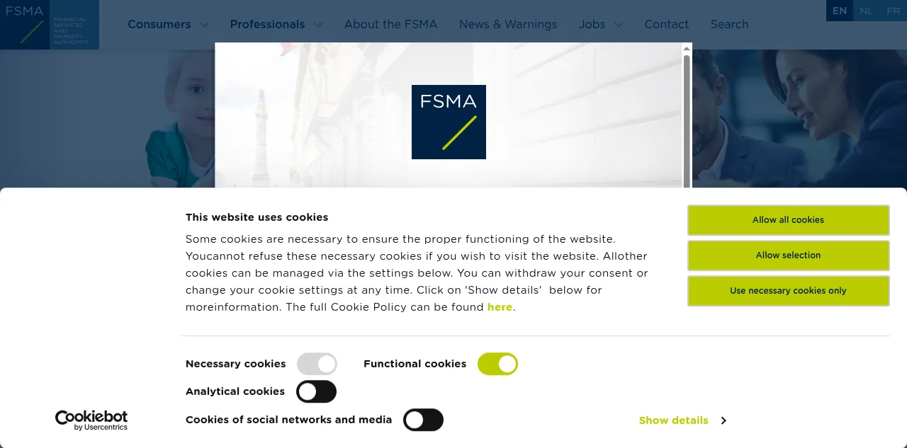 Preview of fsma.be