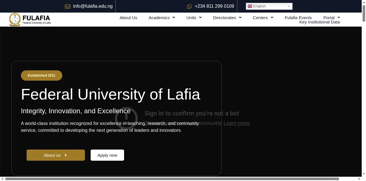 Preview of fulafia.edu.ng