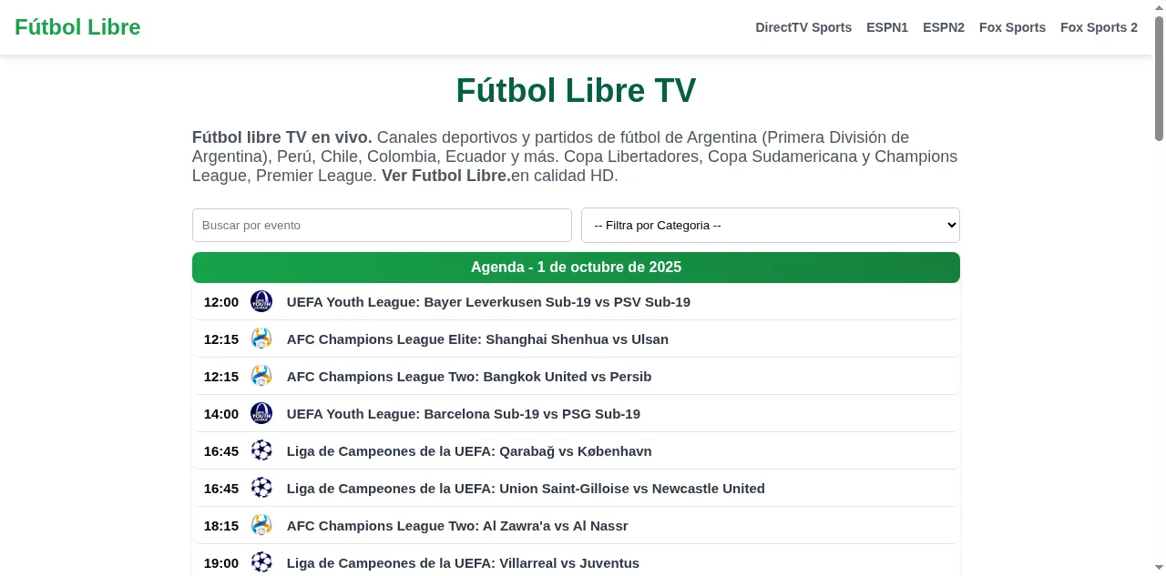 Preview of futbollibre-tv.org