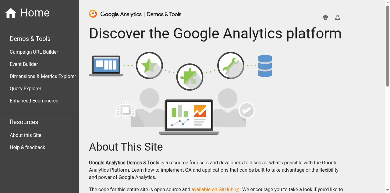 Preview of ga-dev-tools.google