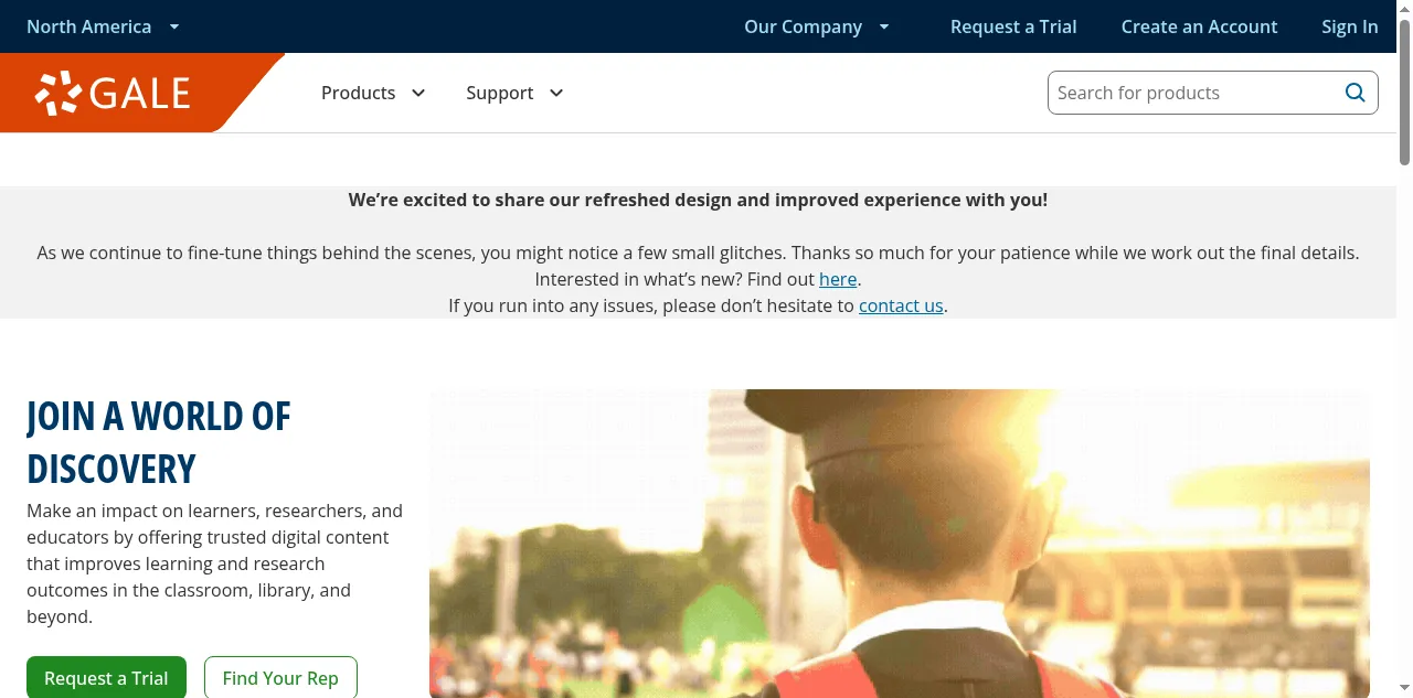 Preview of gale.com
