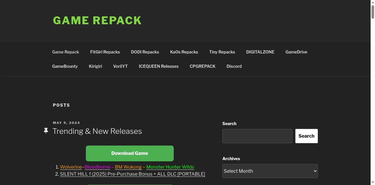Preview of game-repack.site