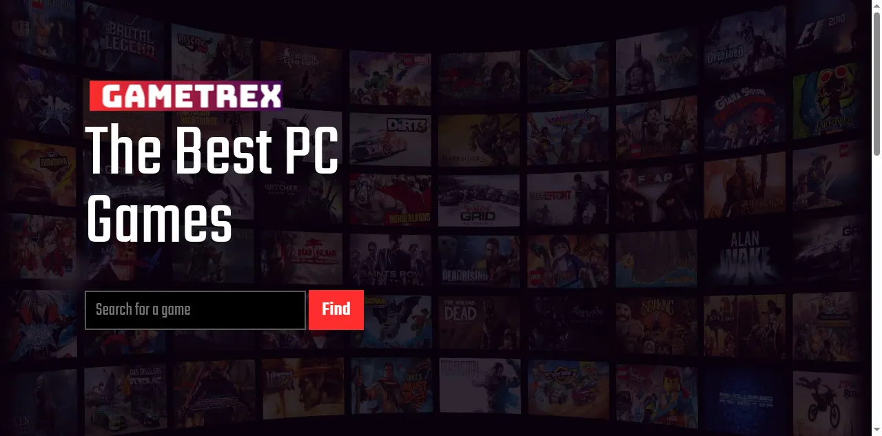 Preview of gametrex.com