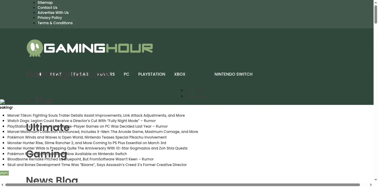 Preview of gaminghour.me