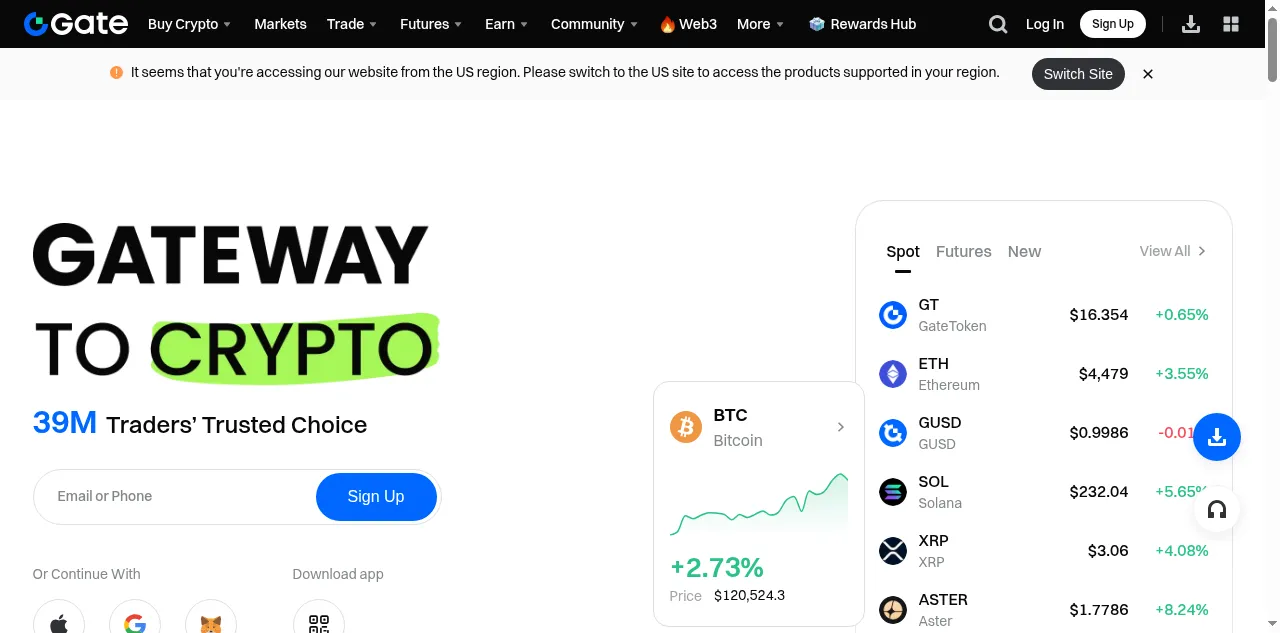 Preview of gate.com