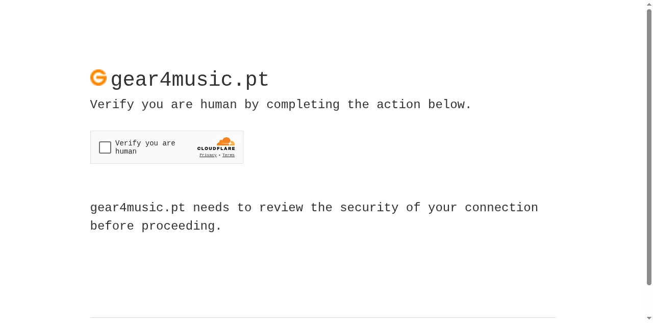 Preview of gear4music.pt
