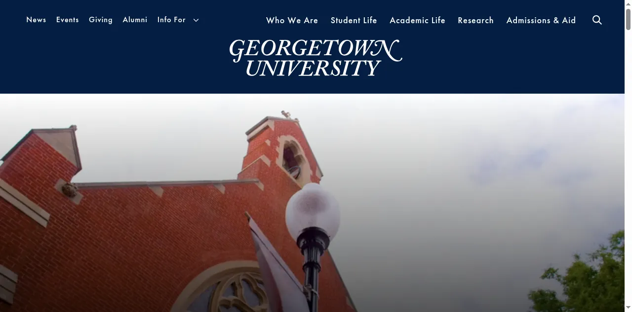 Preview of georgetown.edu