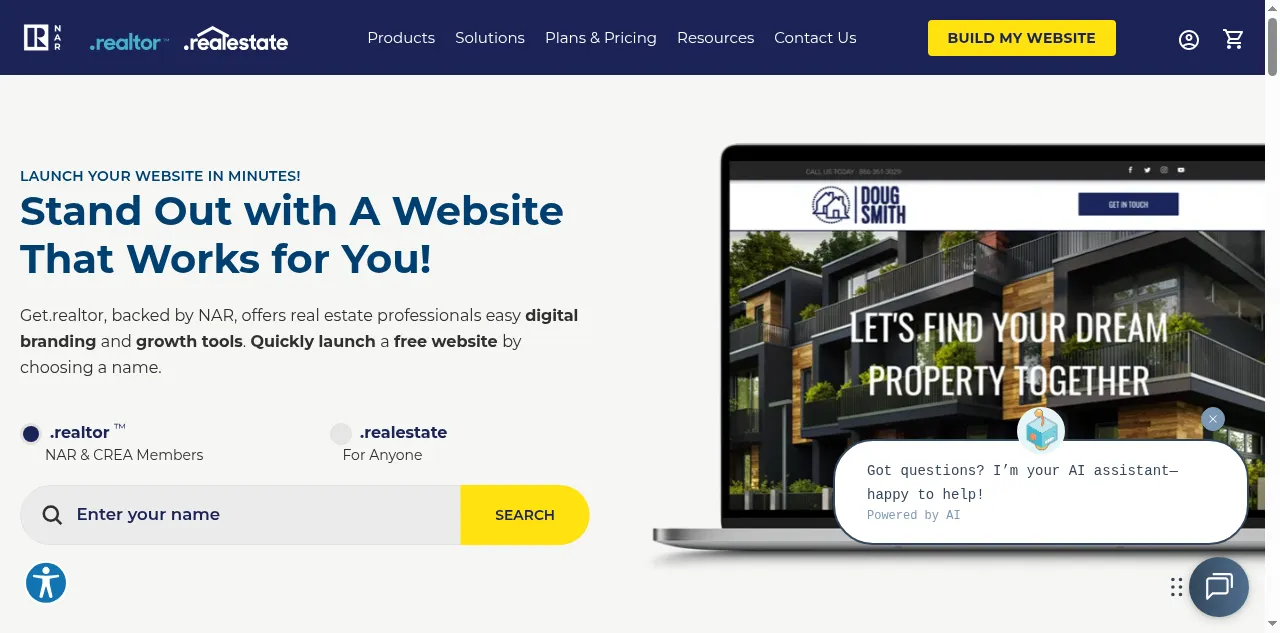Preview of get.realtor