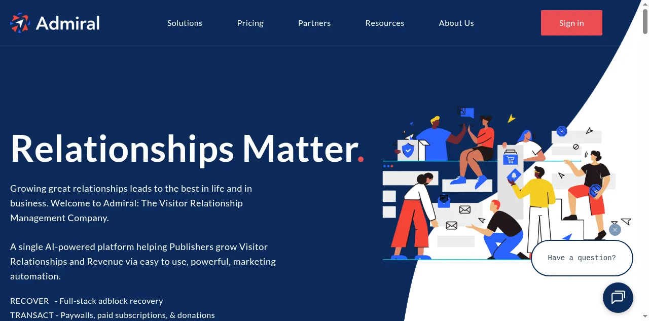 Preview of getadmiral.com
