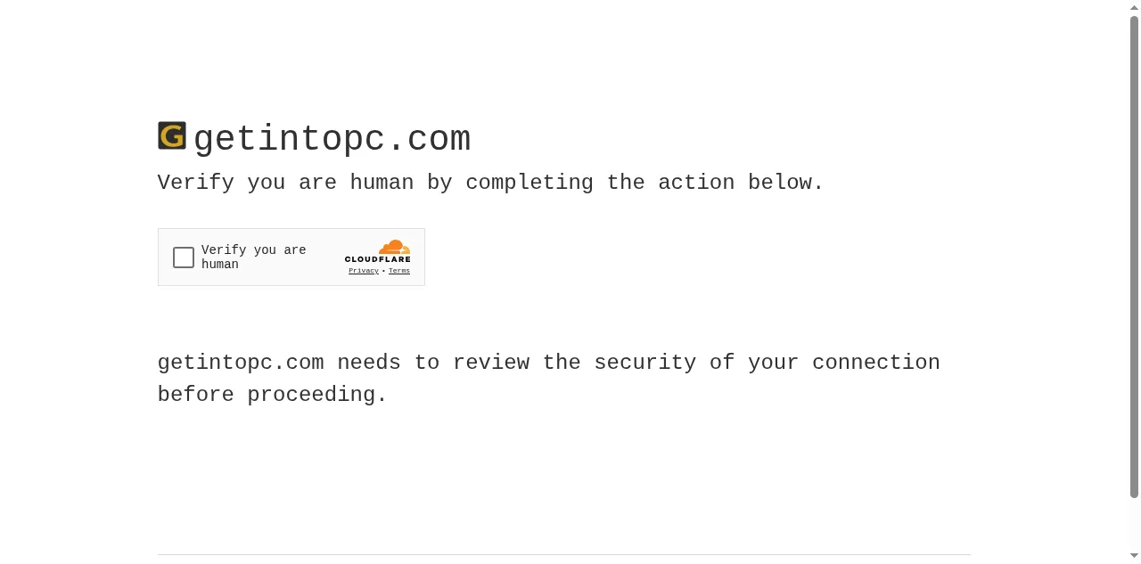 Preview of getintopc.com