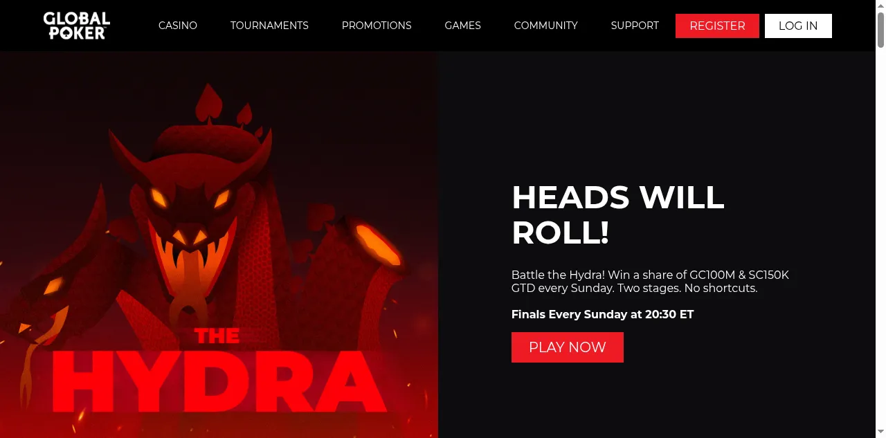Preview of globalpoker.com
