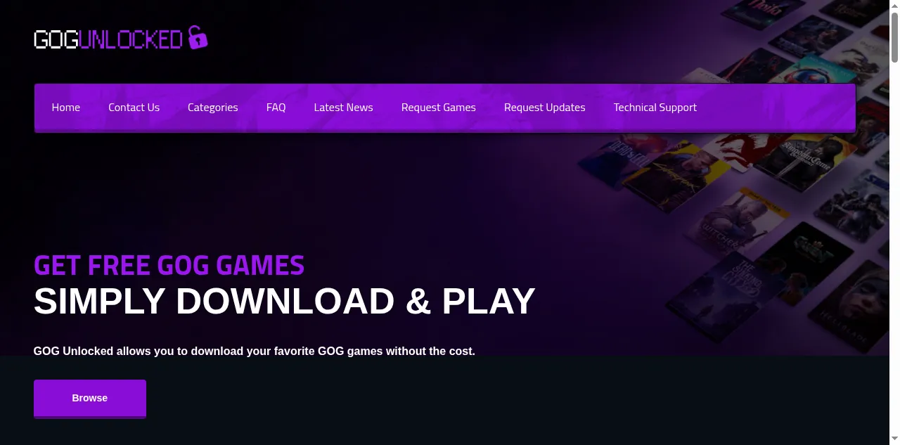 Preview of gogunlocked.com