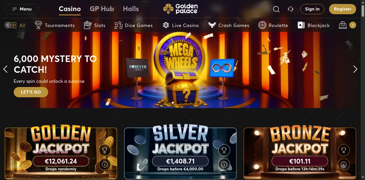 Preview of goldenpalacedice.be