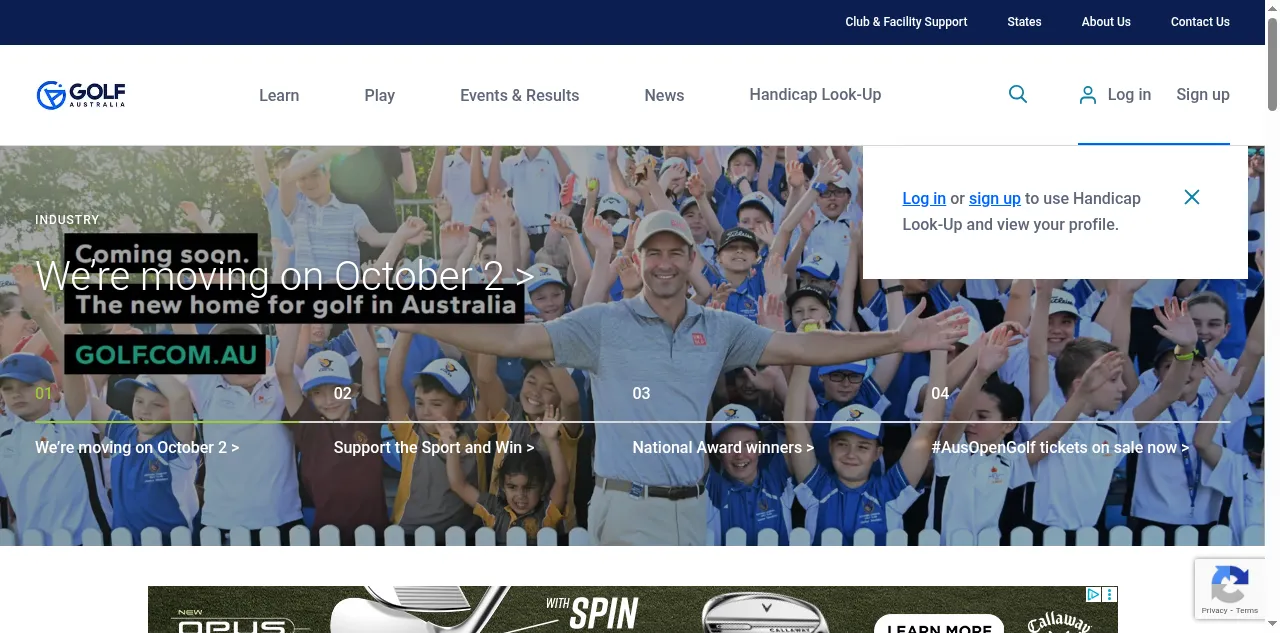 Preview of golf.org.au