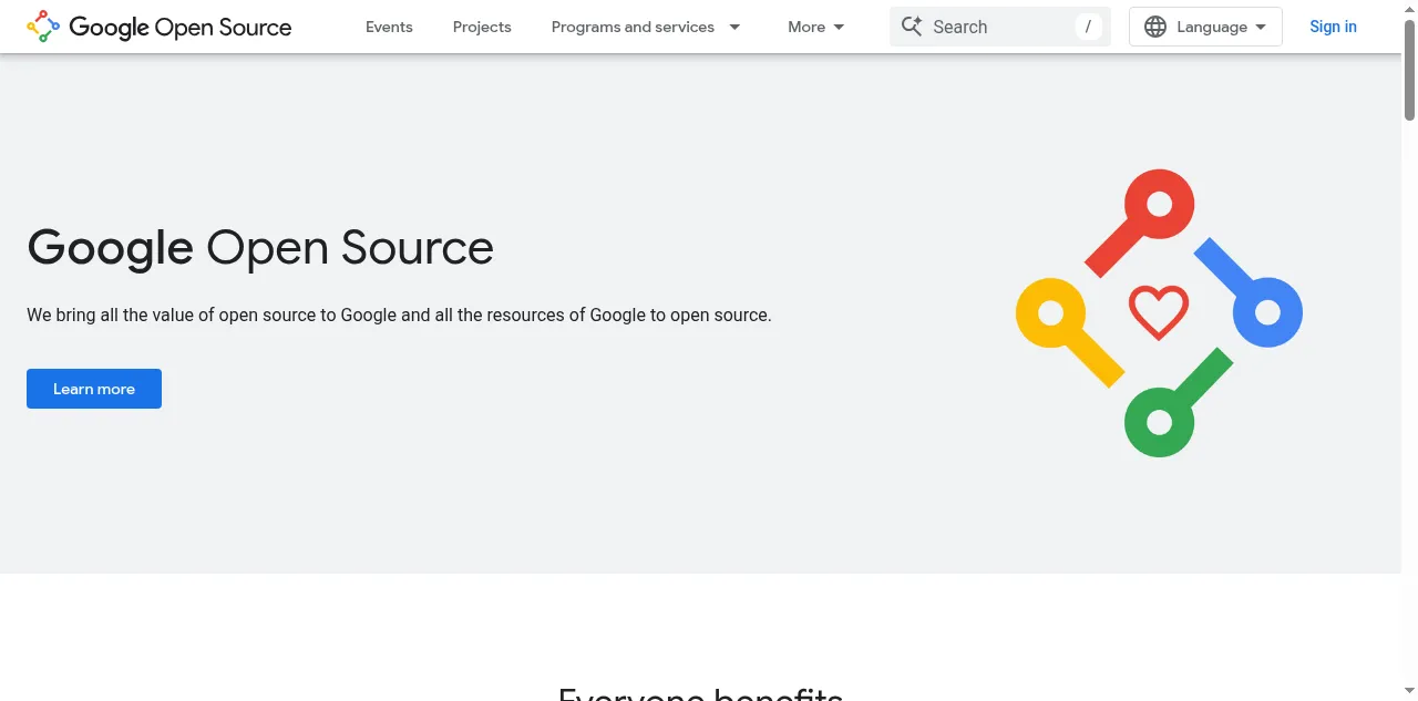 Preview of googlesource.com