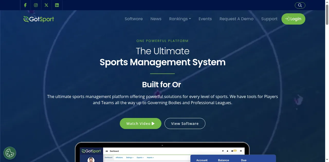 Preview of gotsport.com