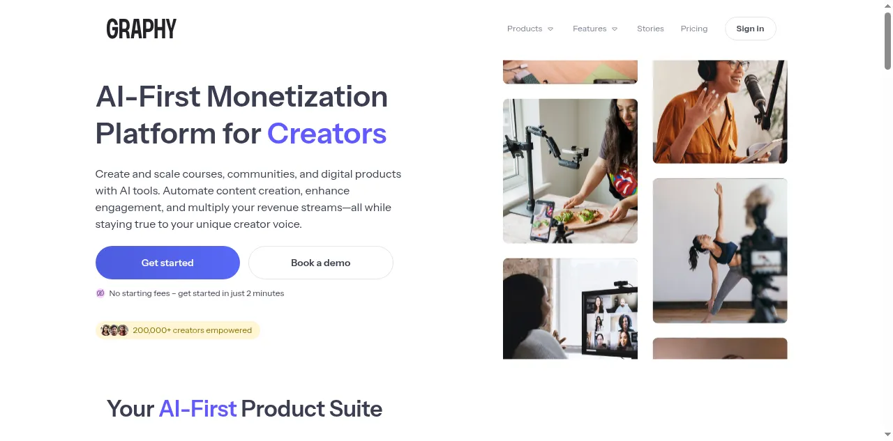 Preview of graphy.com