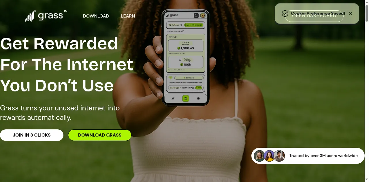 Preview of grass.io