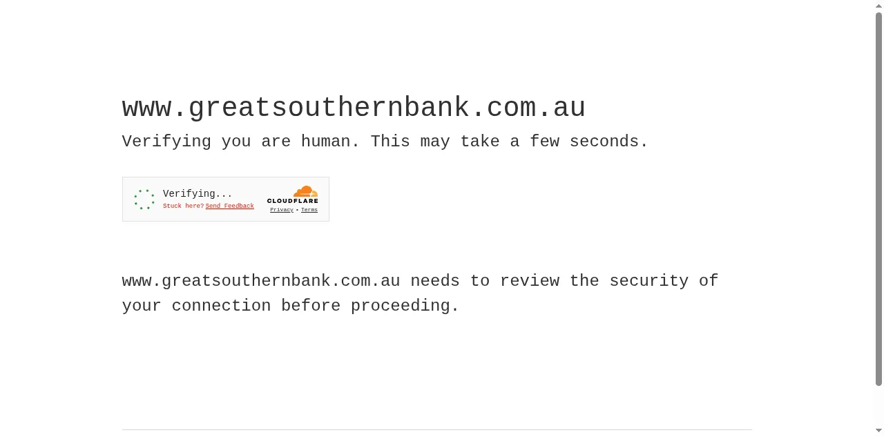 Preview of greatsouthernbank.com.au
