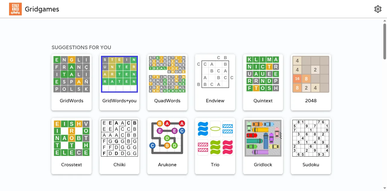 Preview of gridgames.app