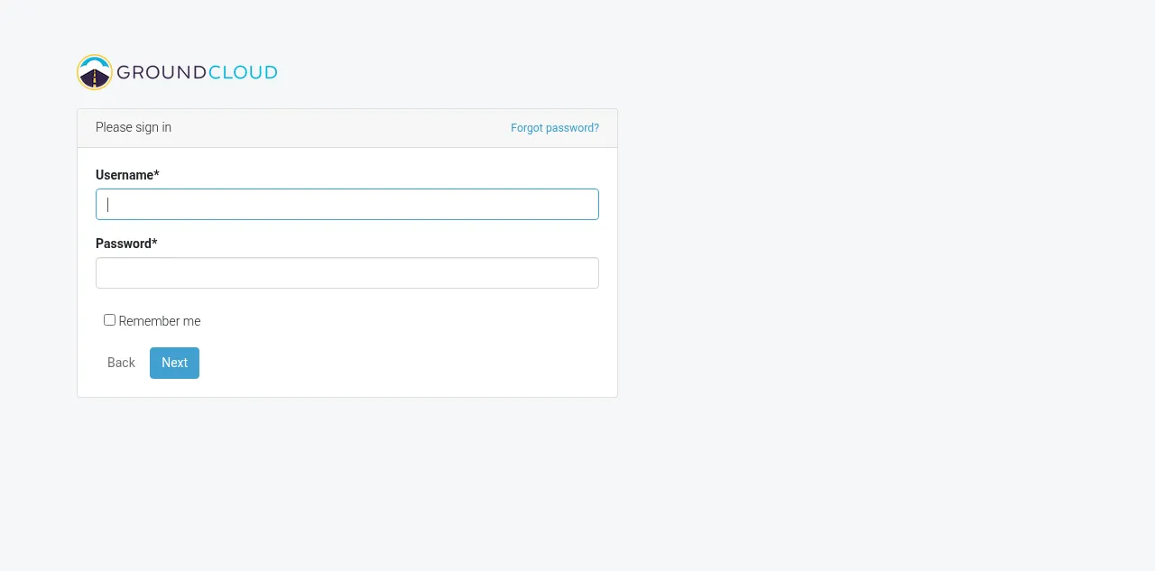 Preview of groundcloud.io