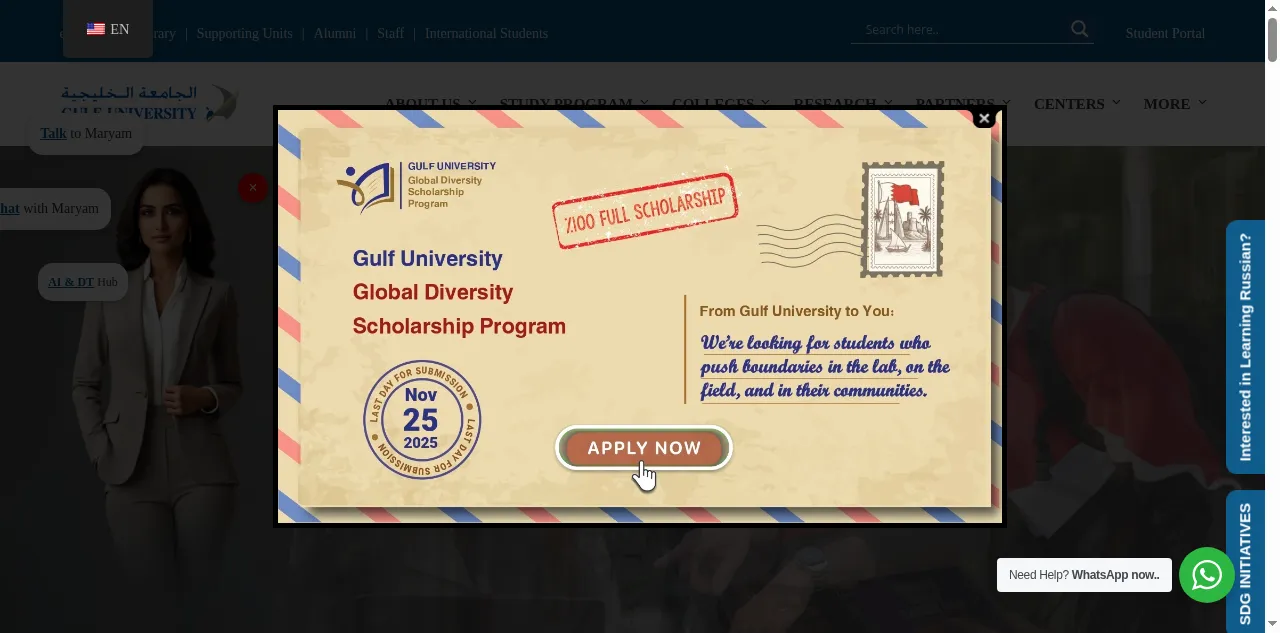Preview of gulfuniversity.edu.bh
